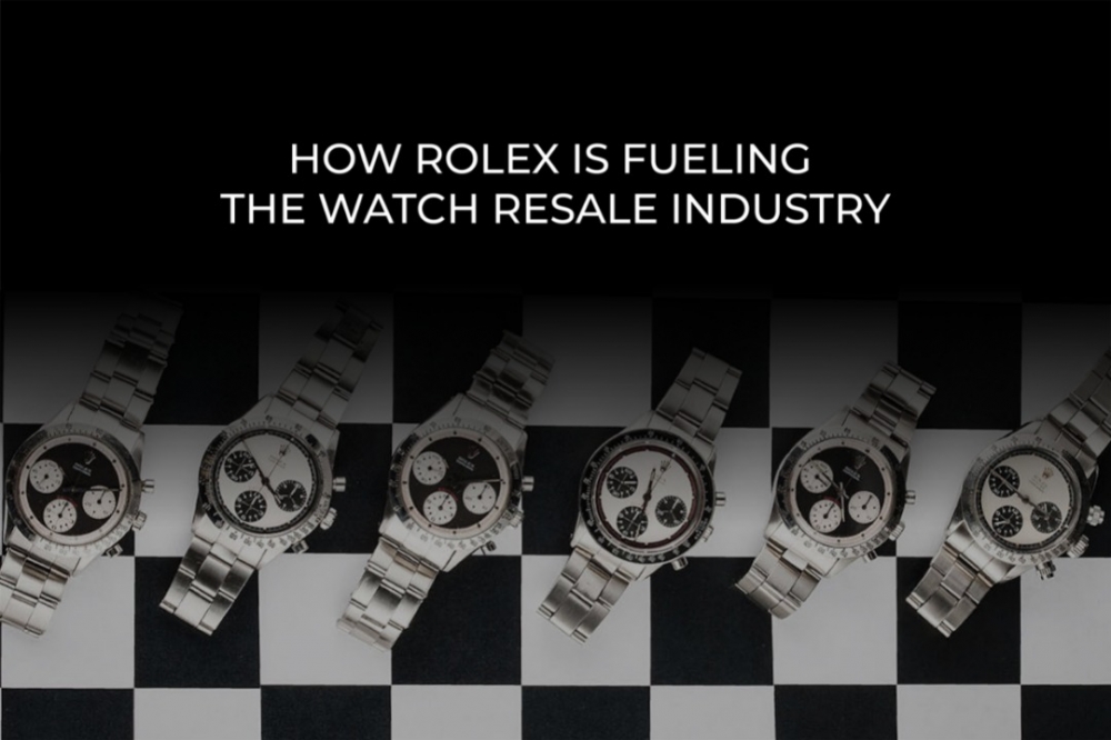 How Rolex is fueling the watch resale industry